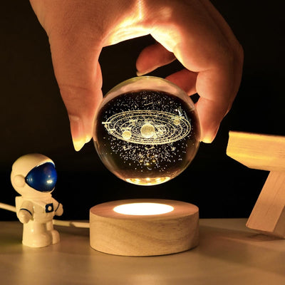 3D Crystal Ball Lamp